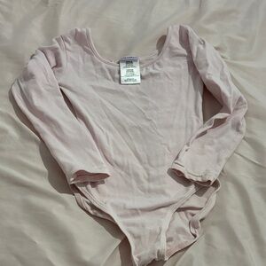 Danskin Dreamy Pink Girls Bodysuit